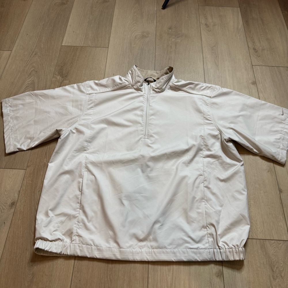 Nike Cream Windbreaker Lightweight Pullover